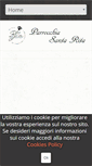 Mobile Screenshot of parrocchiasantarita.org