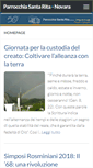 Mobile Screenshot of parrocchiasantarita.com